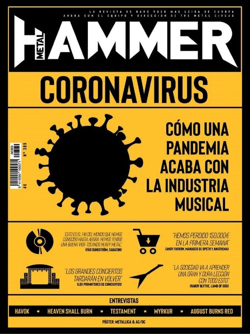 Title details for Metal Hammer by CONNECOR REVISTAS S.L. - Available